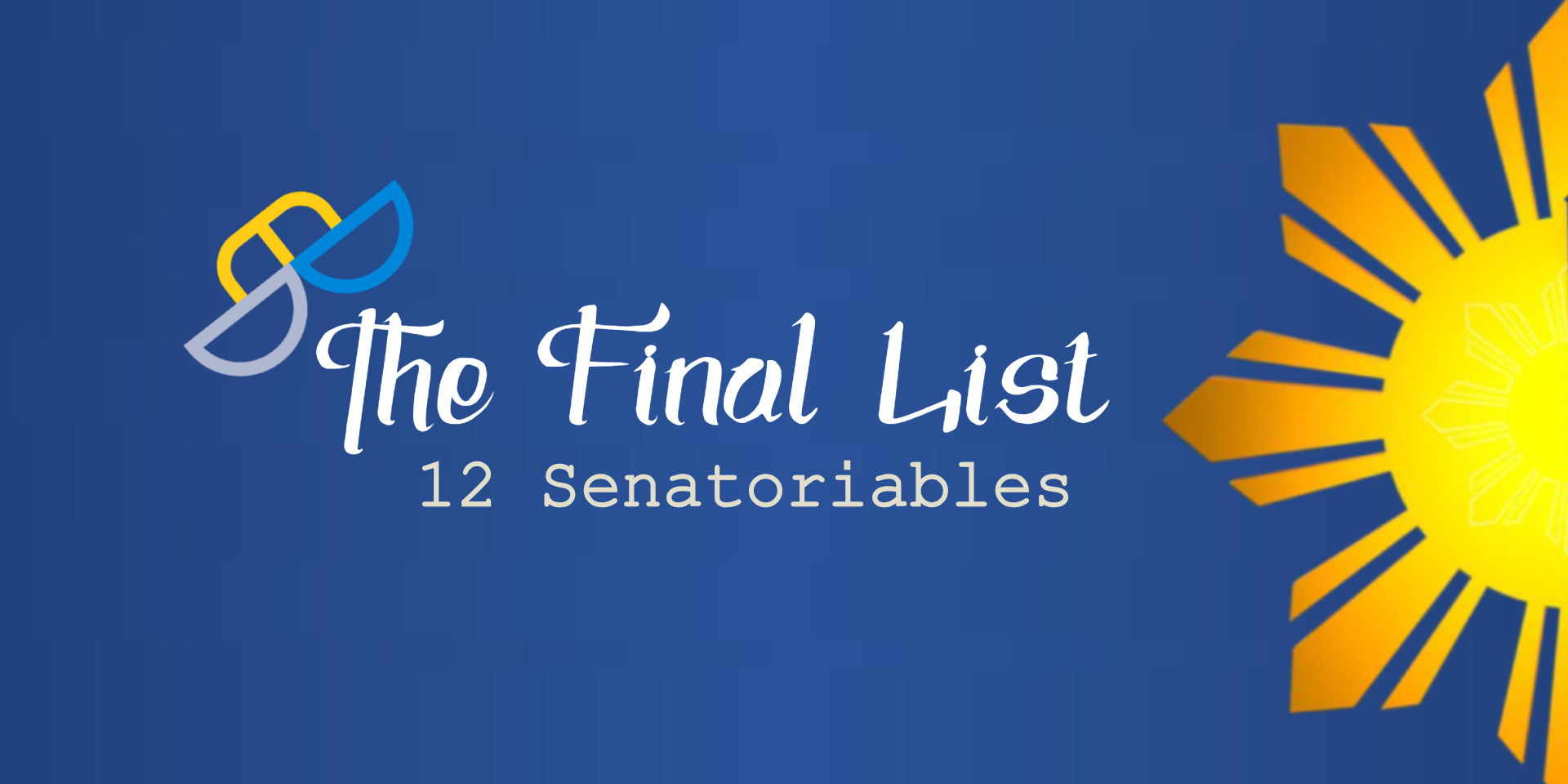 my final 12 senatoriables
