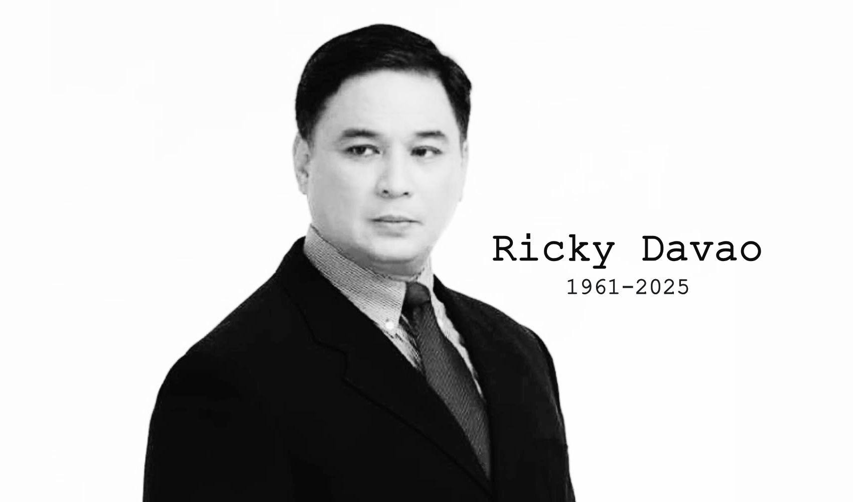 Ricky Davao, a beloved Filipino actor-director, passed at 63. His legacy in film & TV endures, inspiring generations. Rest in peace, legend.